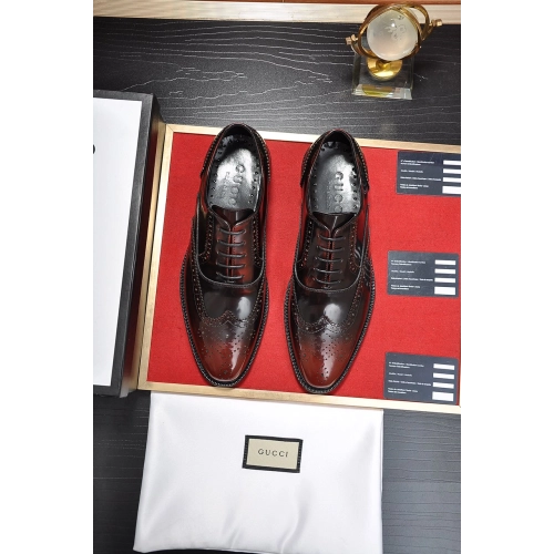 Gucci leather shoes 036,GUCCI SHOES,Business Shoes