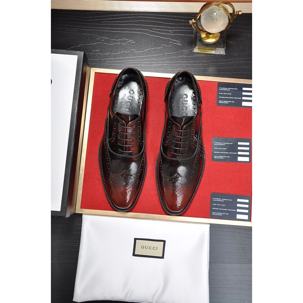 Gucci leather shoes 036,GUCCI SHOES,Business Shoes