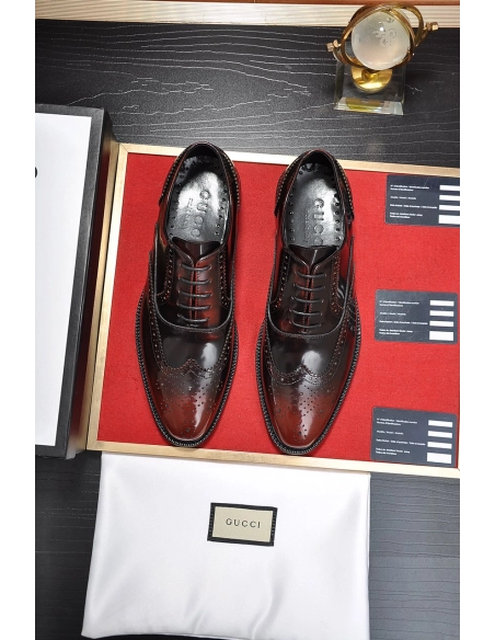 Gucci leather shoes 036,GUCCI SHOES,Business Shoes