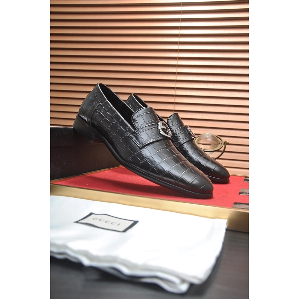 Gucci leather shoes 040,GUCCI SHOES,Business Shoes