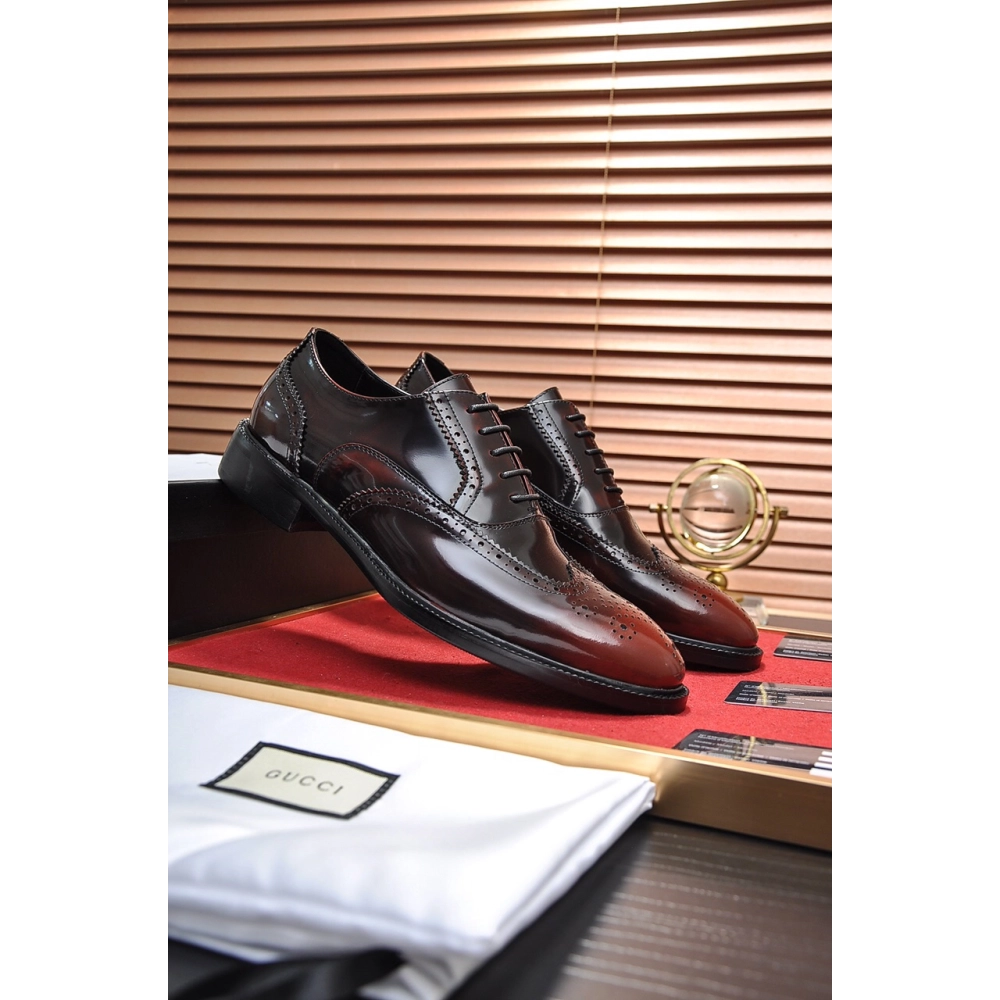 Gucci leather shoes 036,GUCCI SHOES,Business Shoes