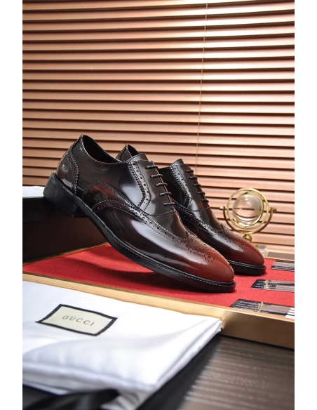 Gucci leather shoes 036,GUCCI SHOES,Business Shoes