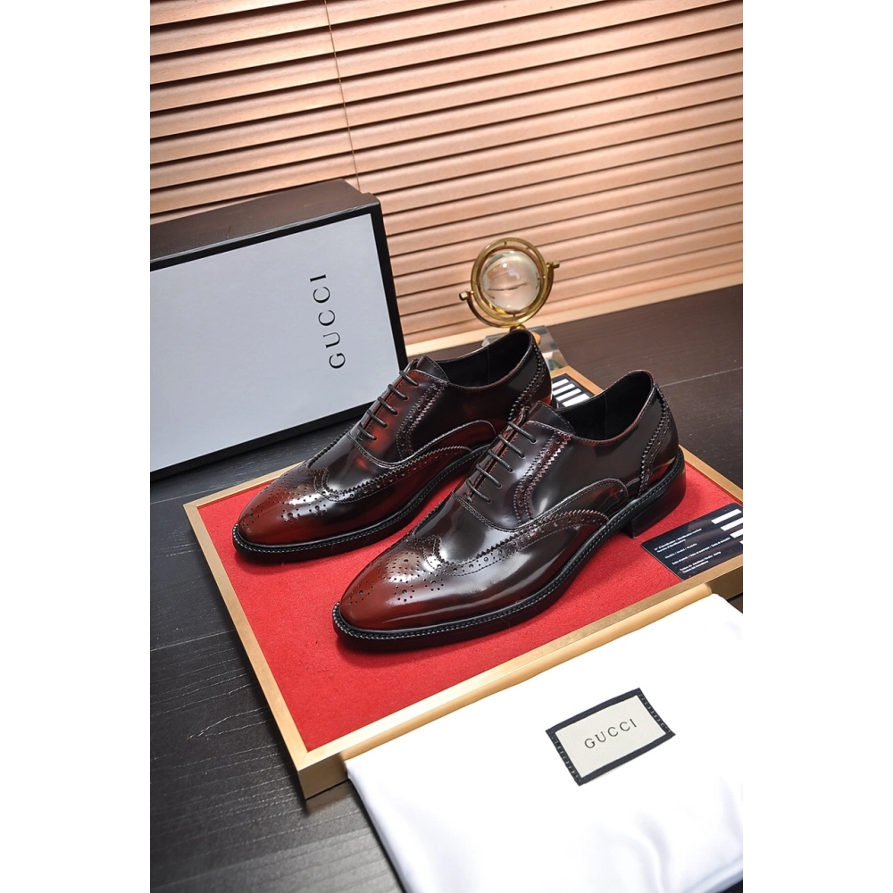 Gucci leather shoes 036,GUCCI SHOES,Business Shoes