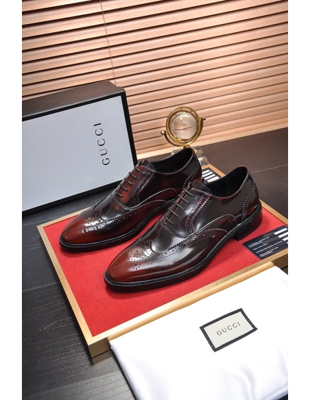 Gucci leather shoes 036,GUCCI SHOES,Business Shoes