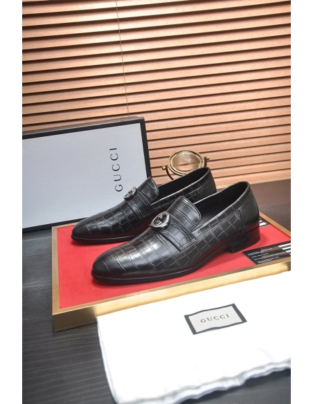 Gucci leather shoes 040,GUCCI SHOES,Business Shoes