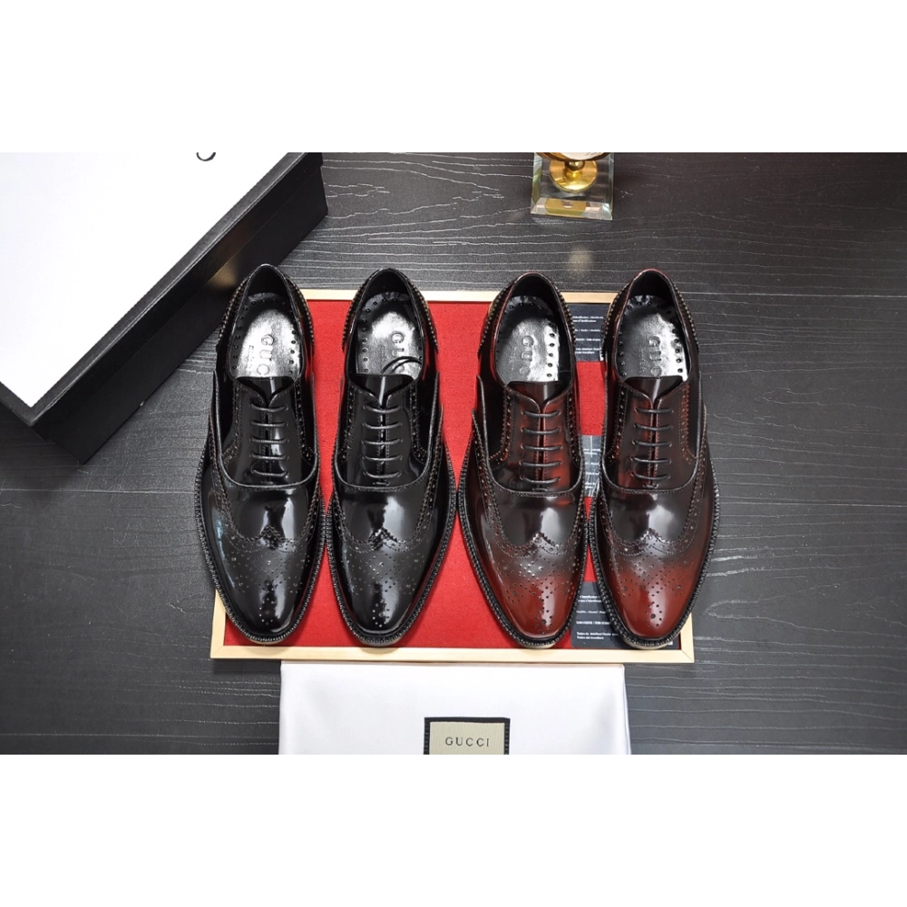 Gucci leather shoes 036,GUCCI SHOES,Business Shoes