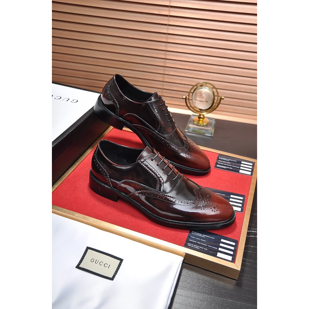 Gucci leather shoes 036,GUCCI SHOES,Business Shoes
