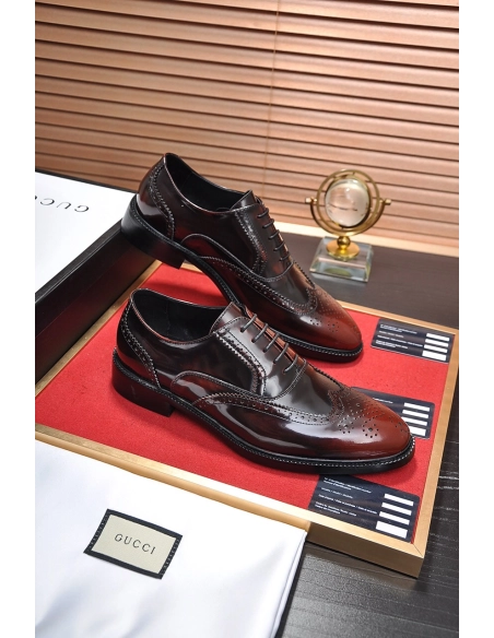 Gucci leather shoes 036,GUCCI SHOES,Business Shoes