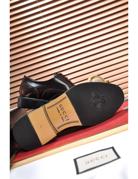 Gucci leather shoes 036,GUCCI SHOES,Business Shoes