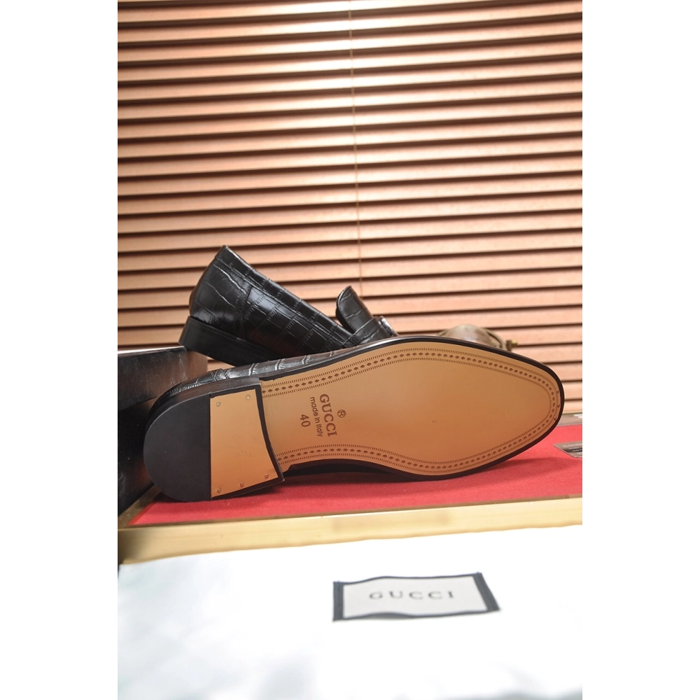 Gucci leather shoes 040,GUCCI SHOES,Business Shoes