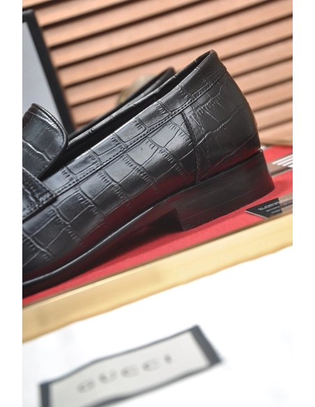 Gucci leather shoes 040,GUCCI SHOES,Business Shoes
