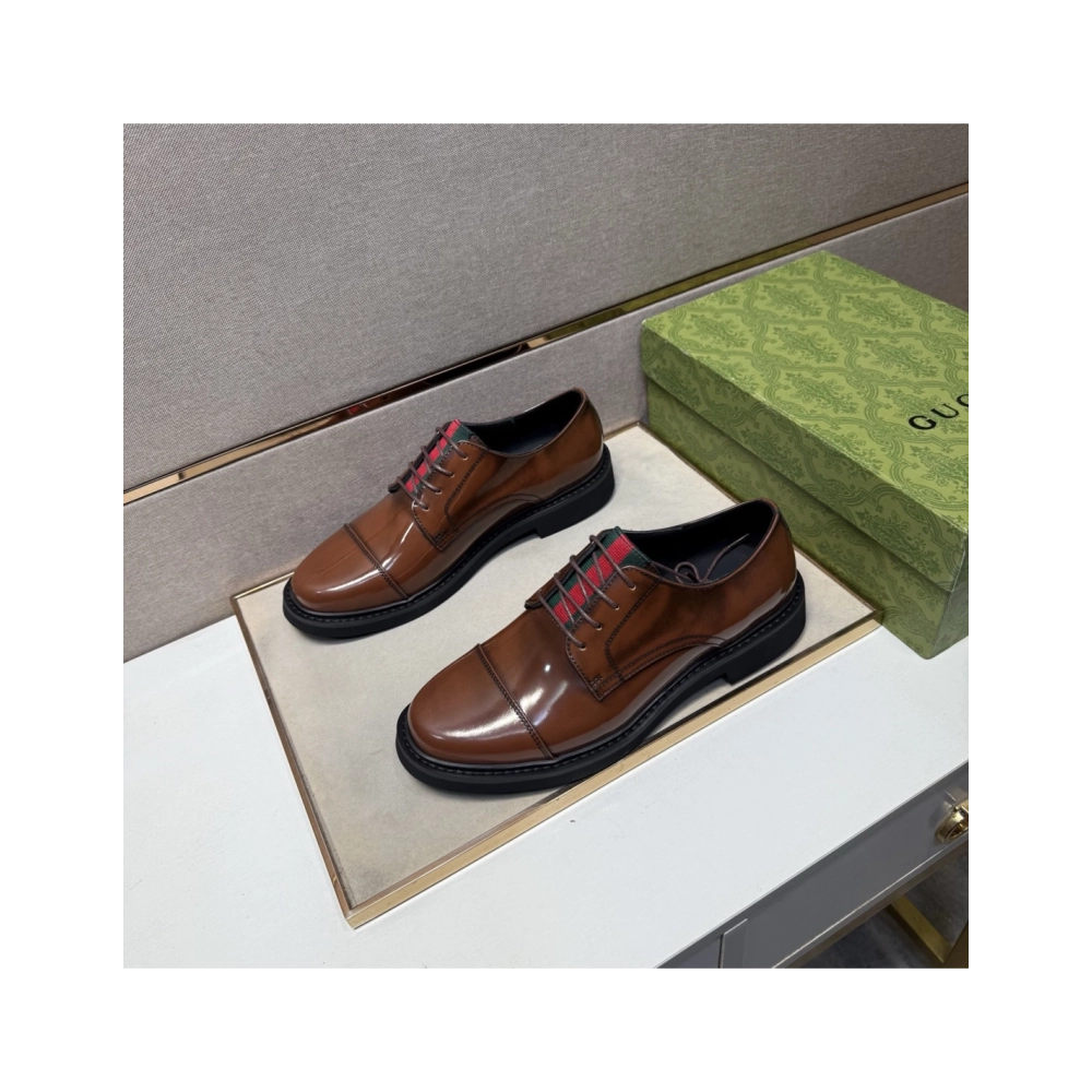 Gucci leather shoes 041,GUCCI SHOES,Business Shoes