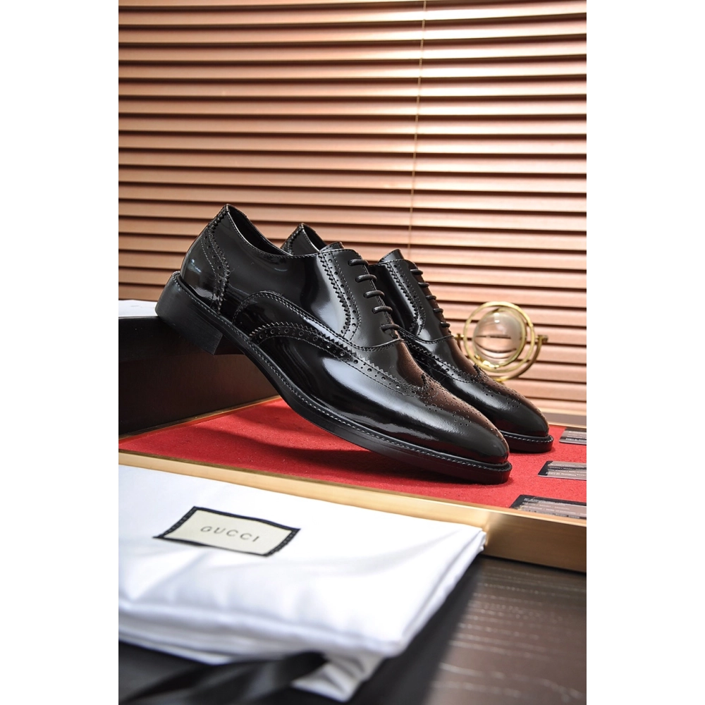 Gucci leather shoes 037,GUCCI SHOES,Business Shoes