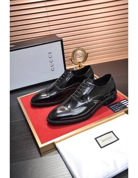 Gucci leather shoes 037,GUCCI SHOES,Business Shoes