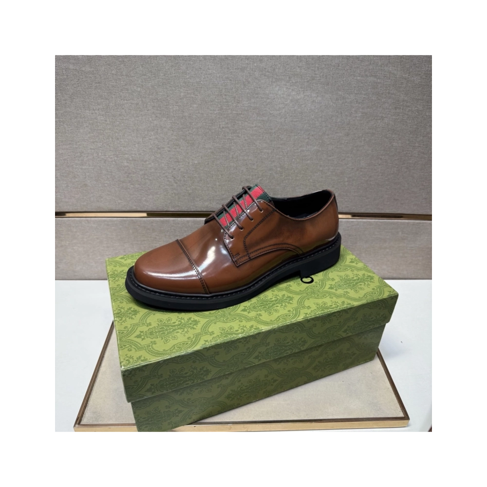 Gucci leather shoes 041,GUCCI SHOES,Business Shoes