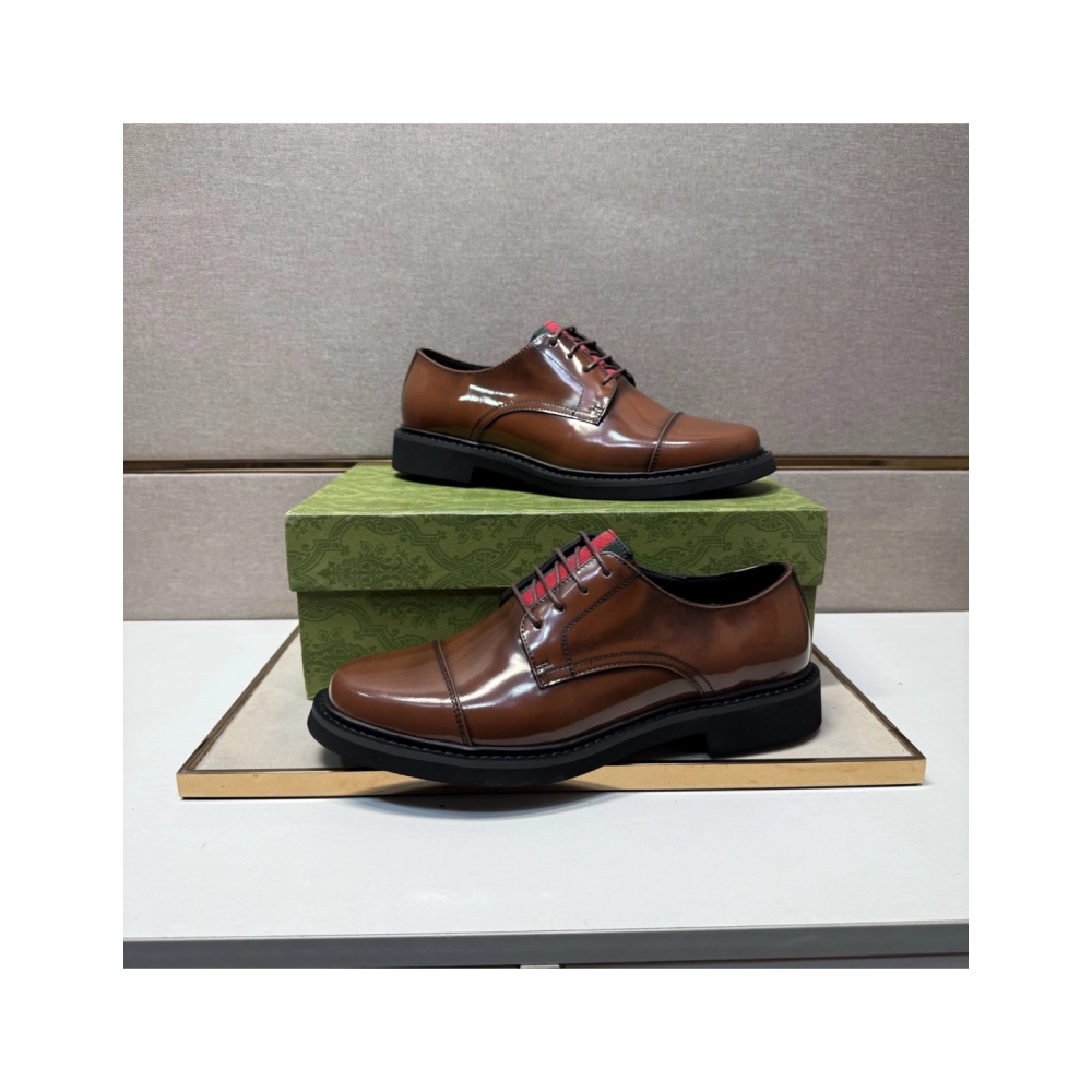 Gucci leather shoes 041,GUCCI SHOES,Business Shoes