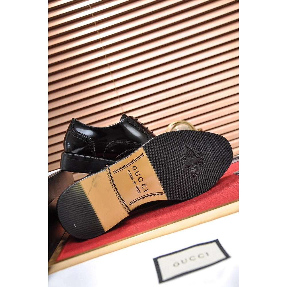 Gucci leather shoes 037,GUCCI SHOES,Business Shoes