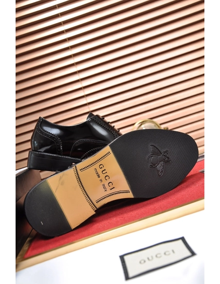 Gucci leather shoes 037,GUCCI SHOES,Business Shoes