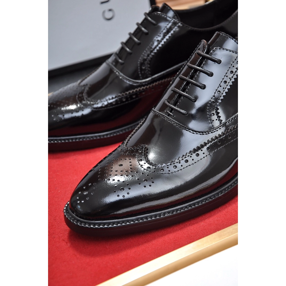 Gucci leather shoes 037,GUCCI SHOES,Business Shoes