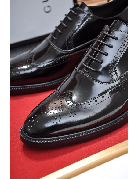Gucci leather shoes 037,GUCCI SHOES,Business Shoes