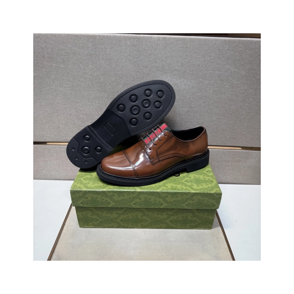 Gucci leather shoes 041,GUCCI SHOES,Business Shoes