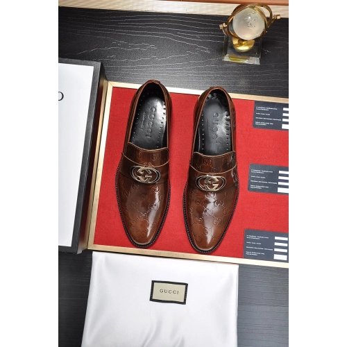 Gucci leather shoes 038,GUCCI SHOES,Business Shoes