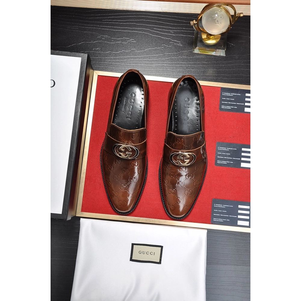 Gucci leather shoes 038,GUCCI SHOES,Business Shoes