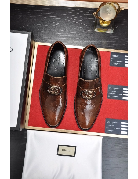 Gucci leather shoes 038,GUCCI SHOES,Business Shoes