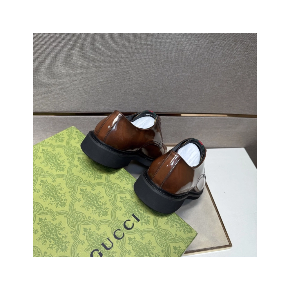 Gucci leather shoes 041,GUCCI SHOES,Business Shoes