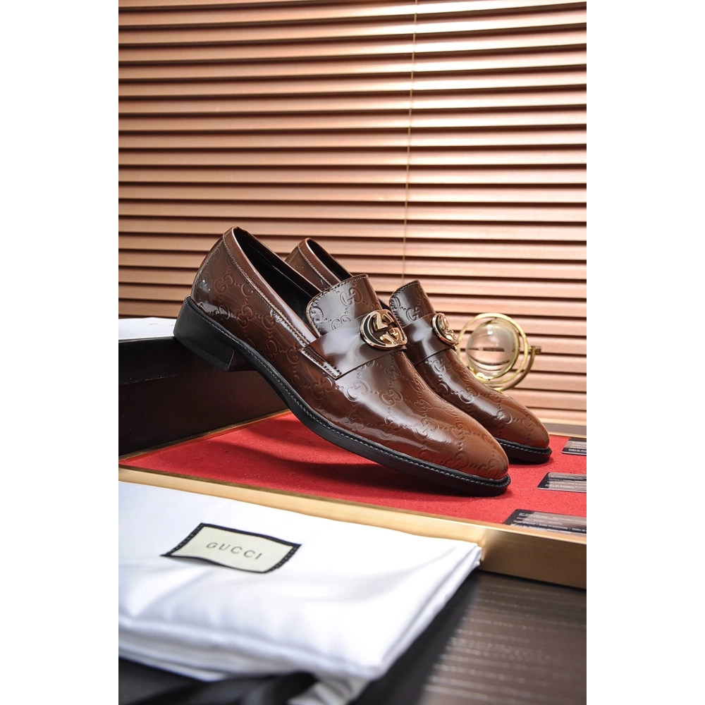 Gucci leather shoes 038,GUCCI SHOES,Business Shoes