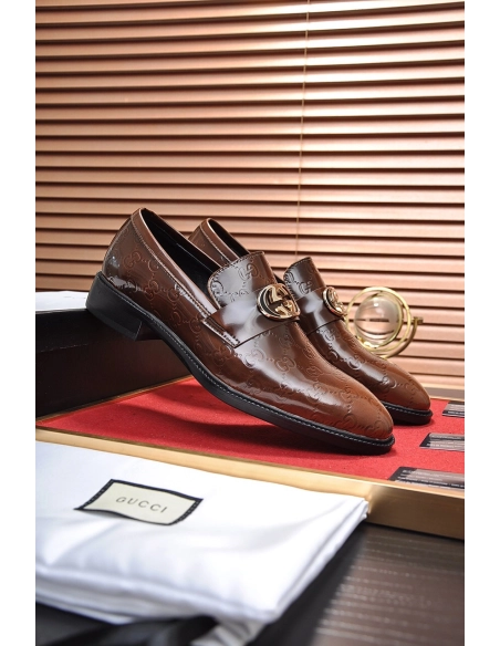 Gucci leather shoes 038,GUCCI SHOES,Business Shoes