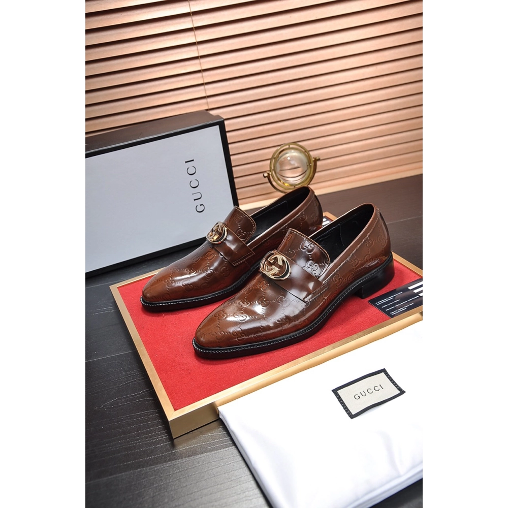 Gucci leather shoes 038,GUCCI SHOES,Business Shoes