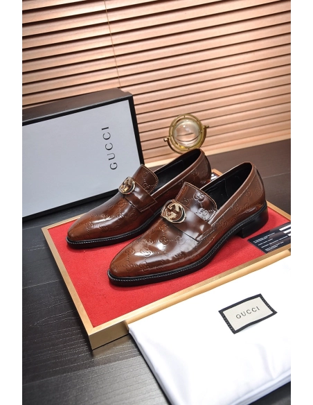 Gucci leather shoes 038,GUCCI SHOES,Business Shoes