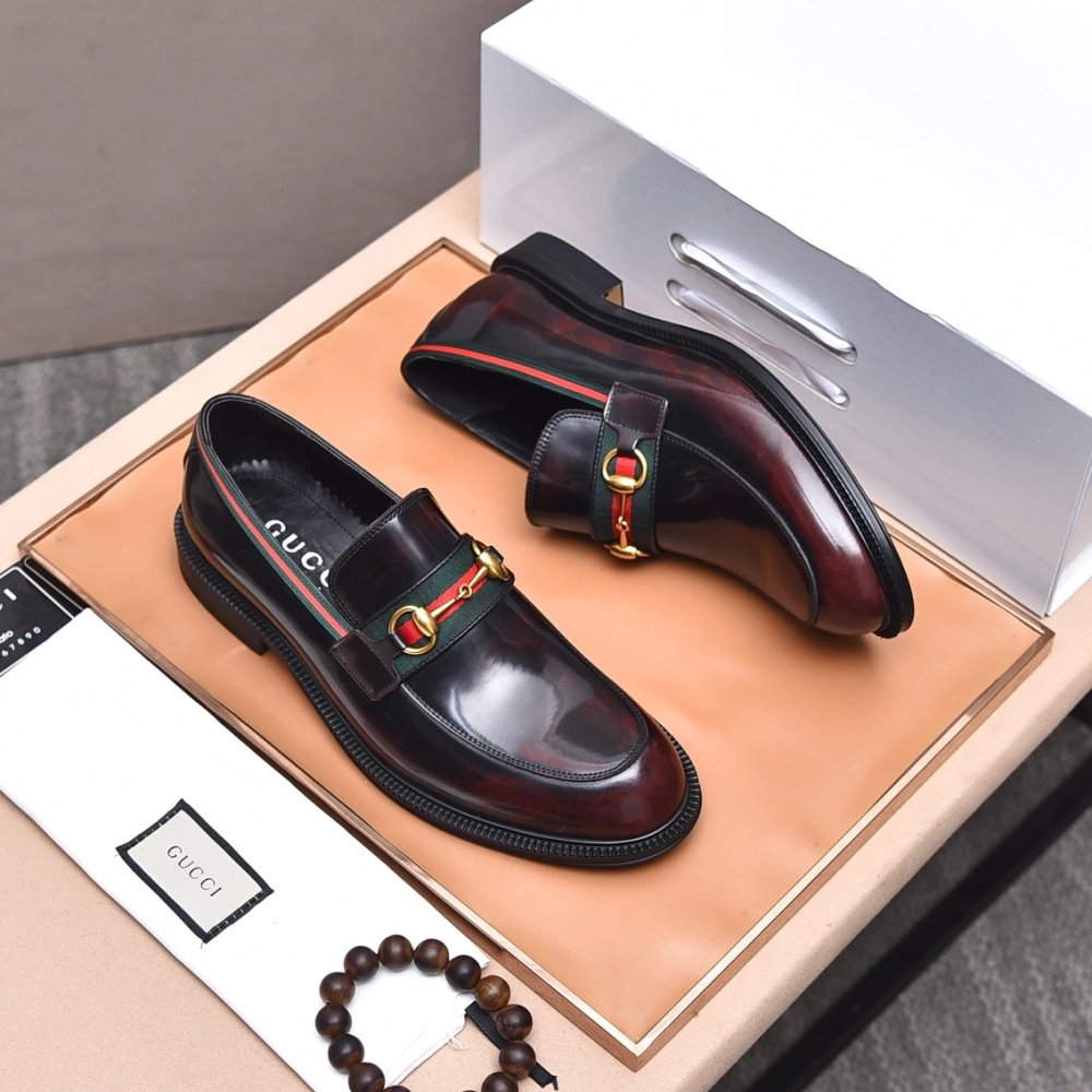 Gucci leather shoes 053,GUCCI SHOES,Business Shoes