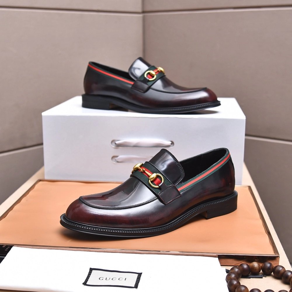 Gucci leather shoes 053,GUCCI SHOES,Business Shoes
