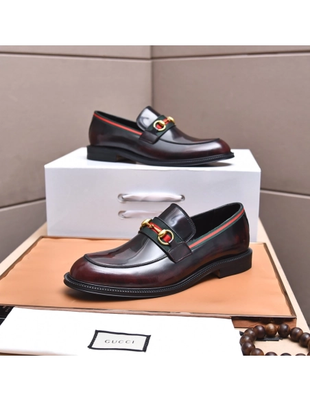 Gucci leather shoes 053,GUCCI SHOES,Business Shoes