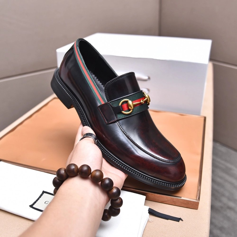 Gucci leather shoes 053,GUCCI SHOES,Business Shoes