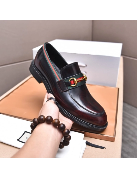 Gucci leather shoes 053,GUCCI SHOES,Business Shoes