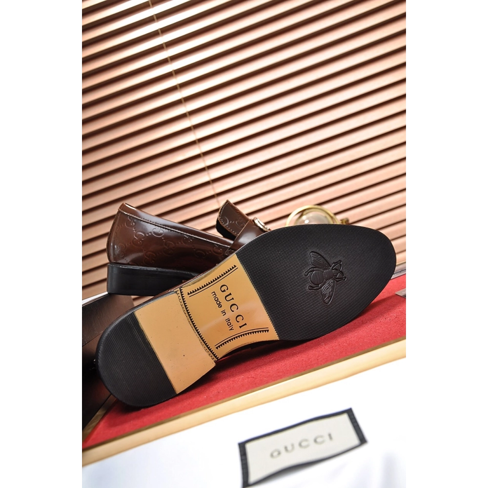 Gucci leather shoes 038,GUCCI SHOES,Business Shoes