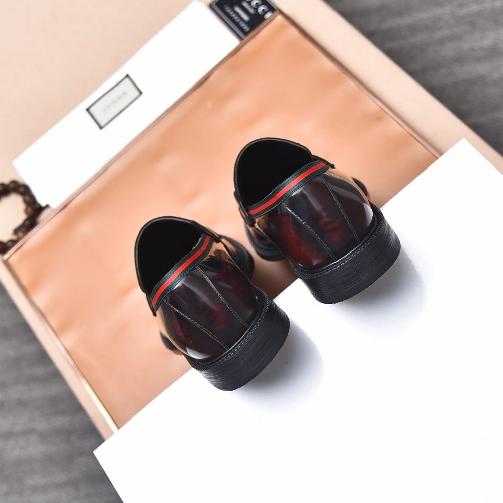 Gucci leather shoes 053,GUCCI SHOES,Business Shoes