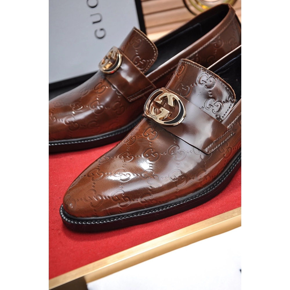 Gucci leather shoes 038,GUCCI SHOES,Business Shoes