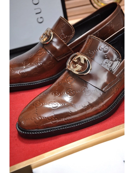 Gucci leather shoes 038,GUCCI SHOES,Business Shoes