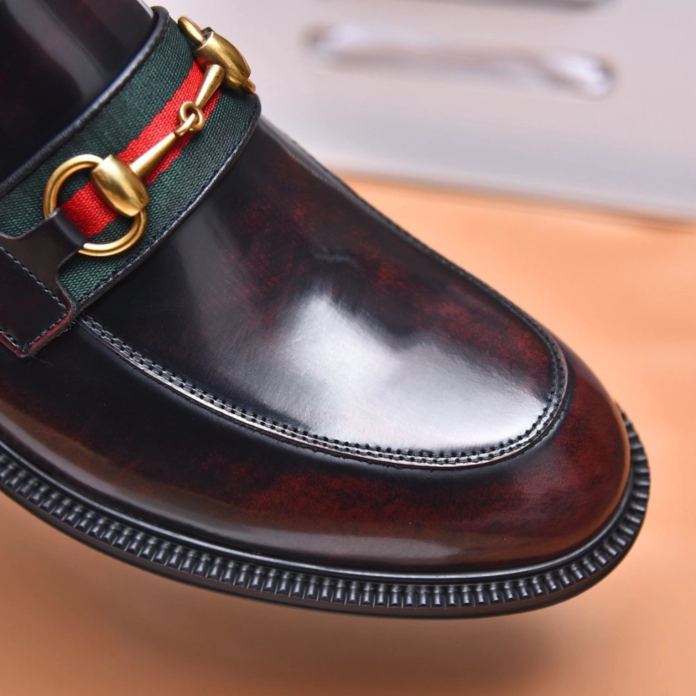 Gucci leather shoes 053,GUCCI SHOES,Business Shoes