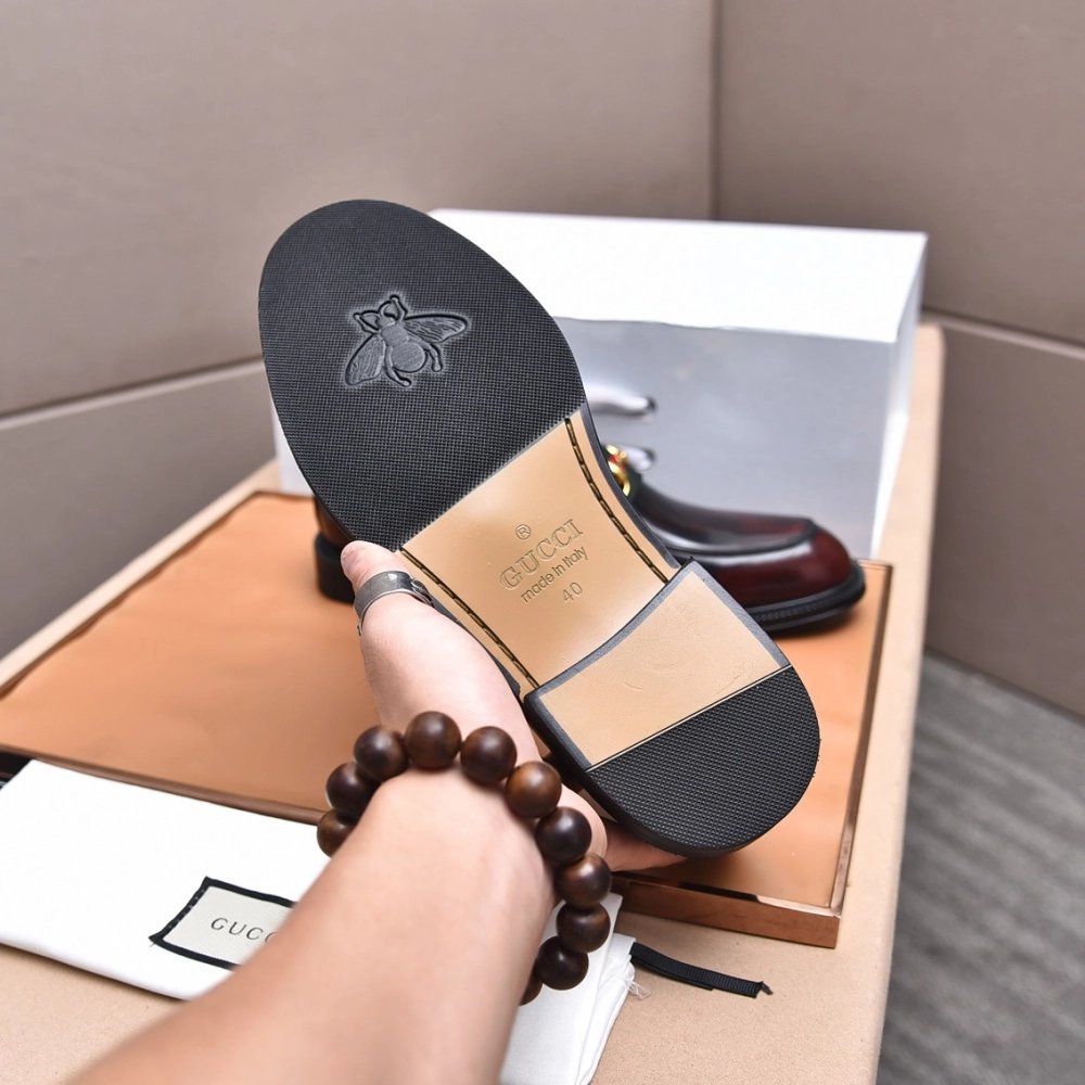 Gucci leather shoes 053,GUCCI SHOES,Business Shoes