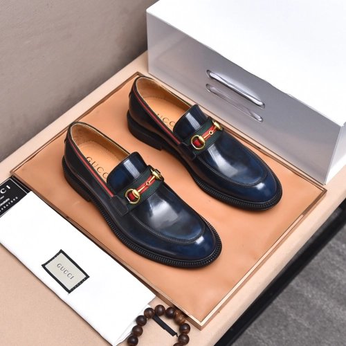 Gucci leather shoes 054,GUCCI SHOES,Business Shoes