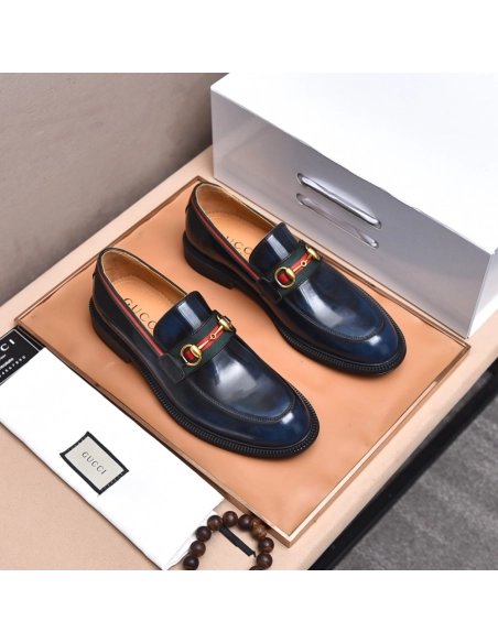 Gucci leather shoes 054,GUCCI SHOES,Business Shoes