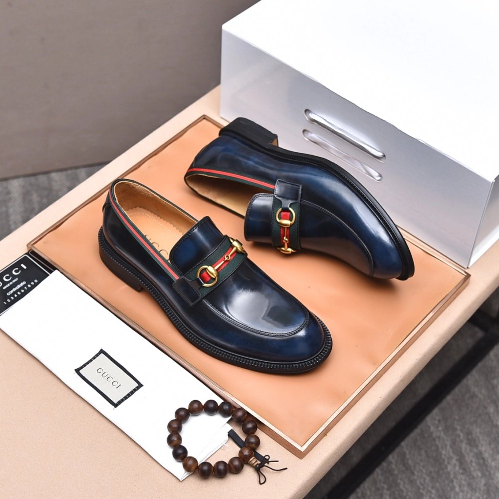 Gucci leather shoes 054,GUCCI SHOES,Business Shoes