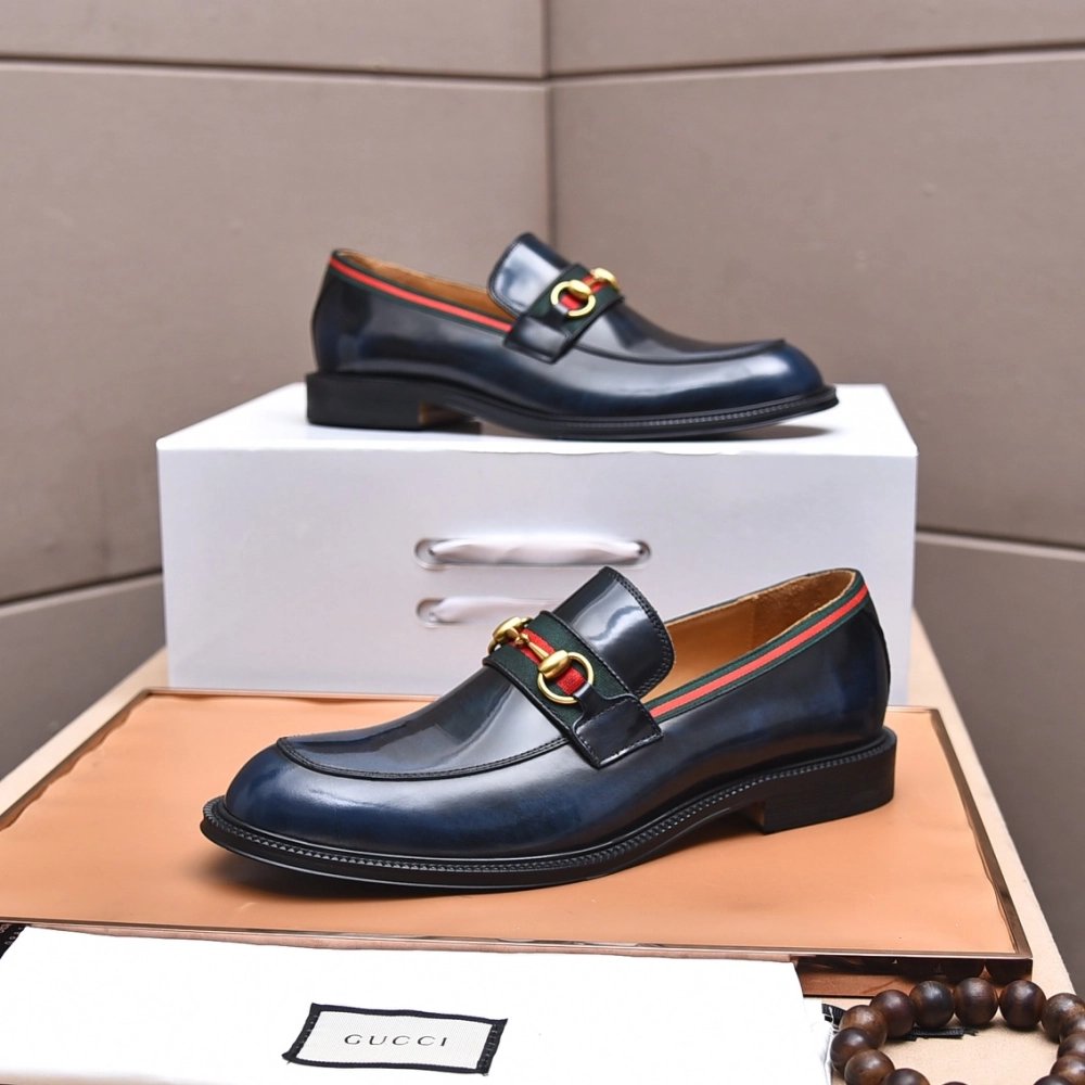 Gucci leather shoes 054,GUCCI SHOES,Business Shoes