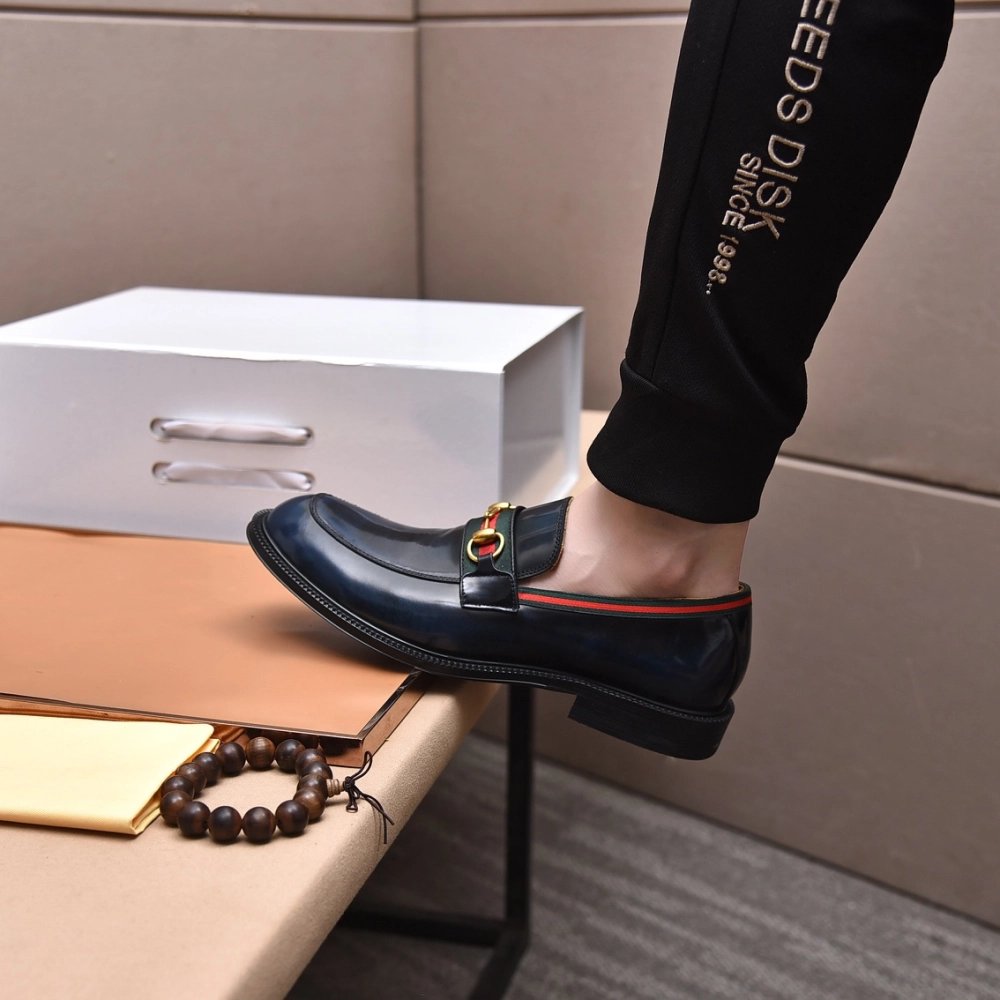 Gucci leather shoes 054,GUCCI SHOES,Business Shoes