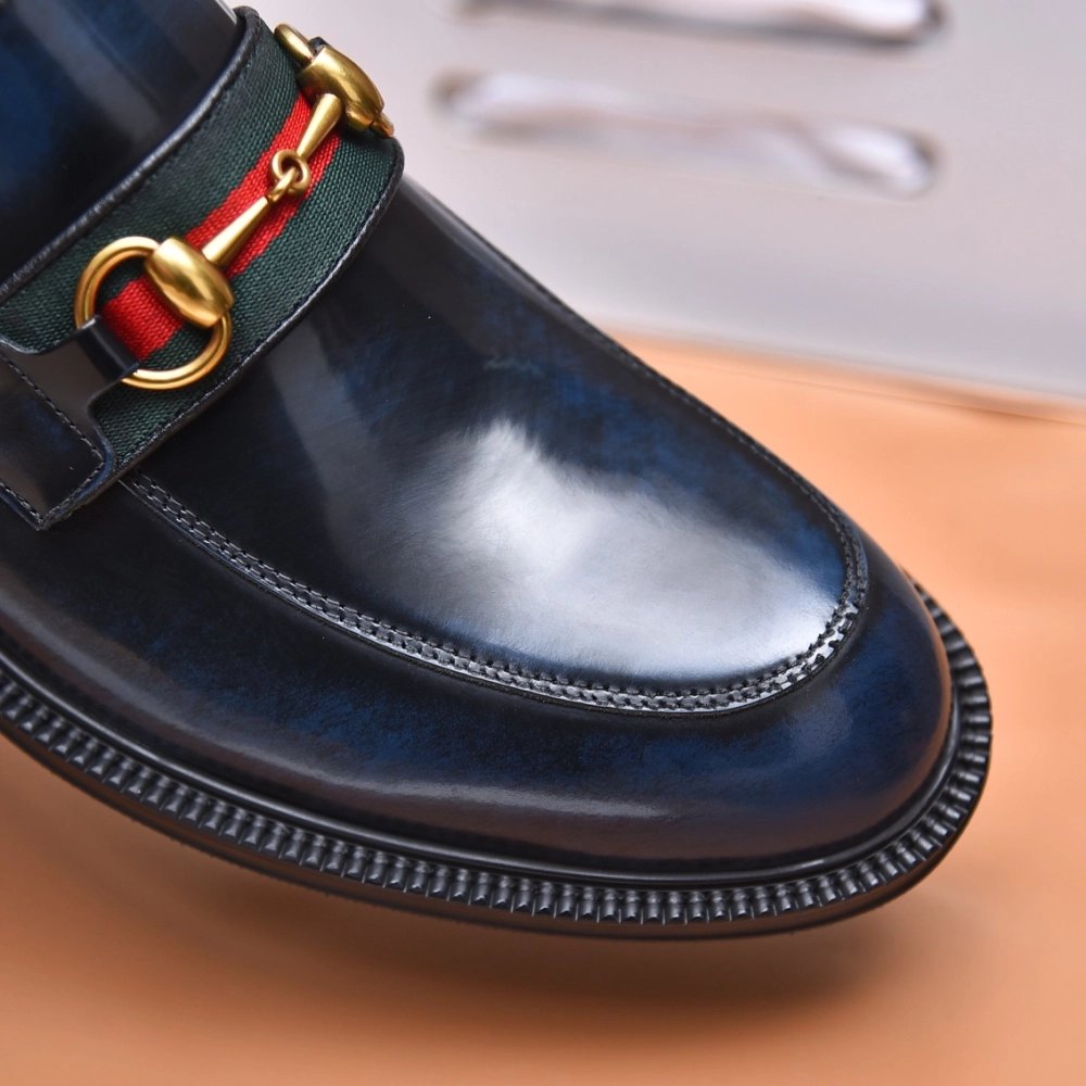 Gucci leather shoes 054,GUCCI SHOES,Business Shoes